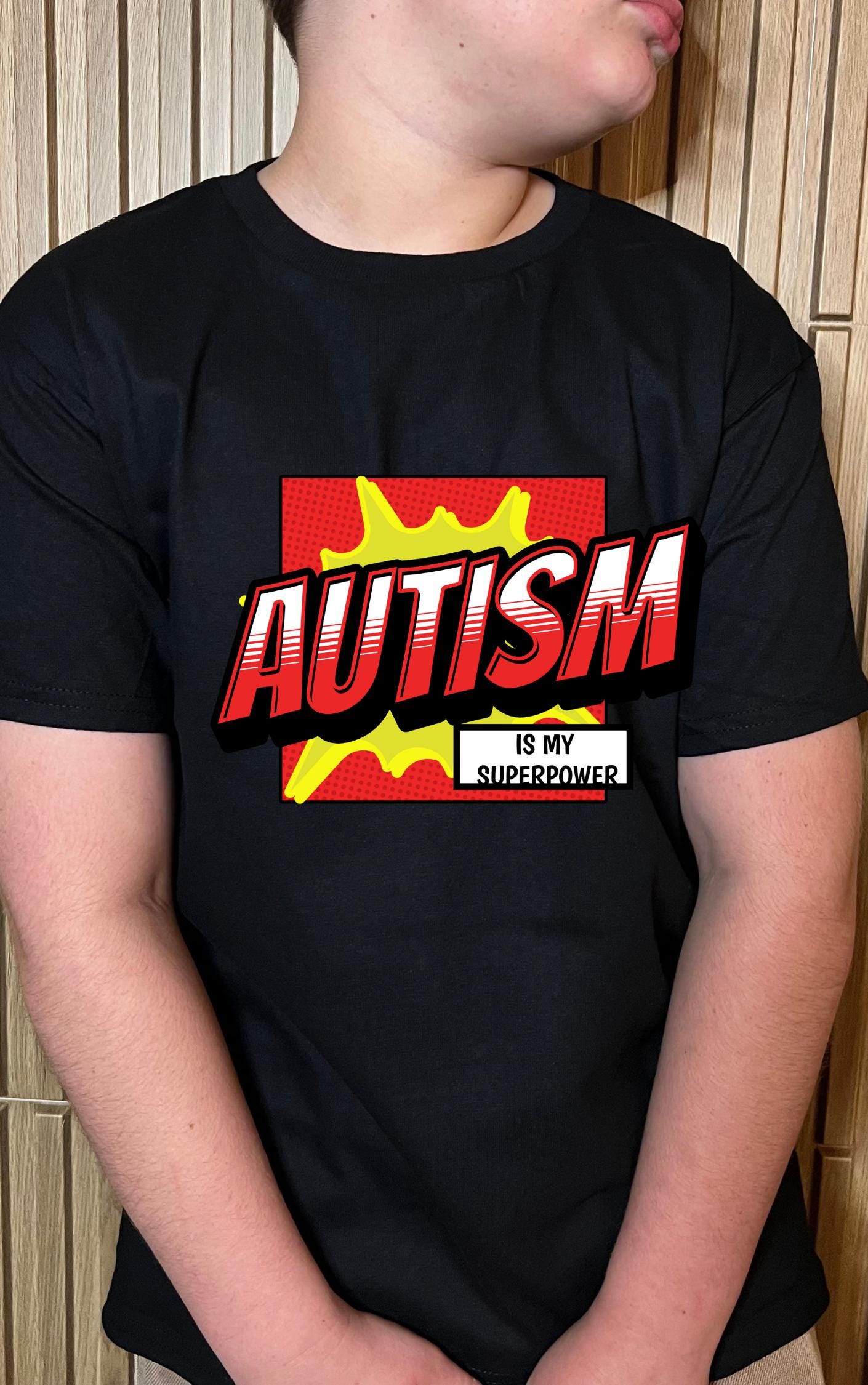 Autism is My Superpower Youth Tee - Available in multiple colors!