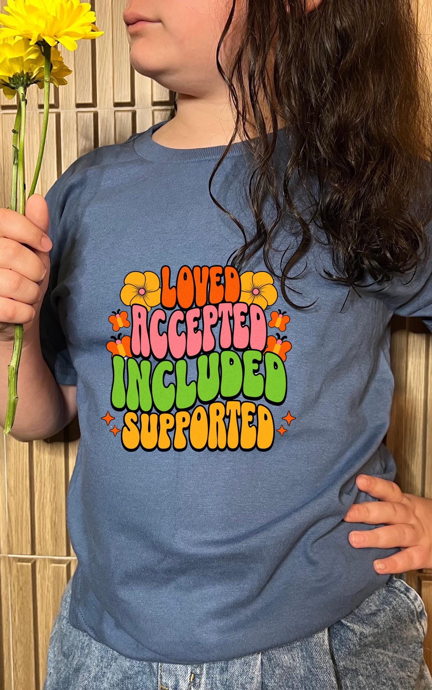 Love Accepted Included Supported Youth Tee - Available in multiple colors!
