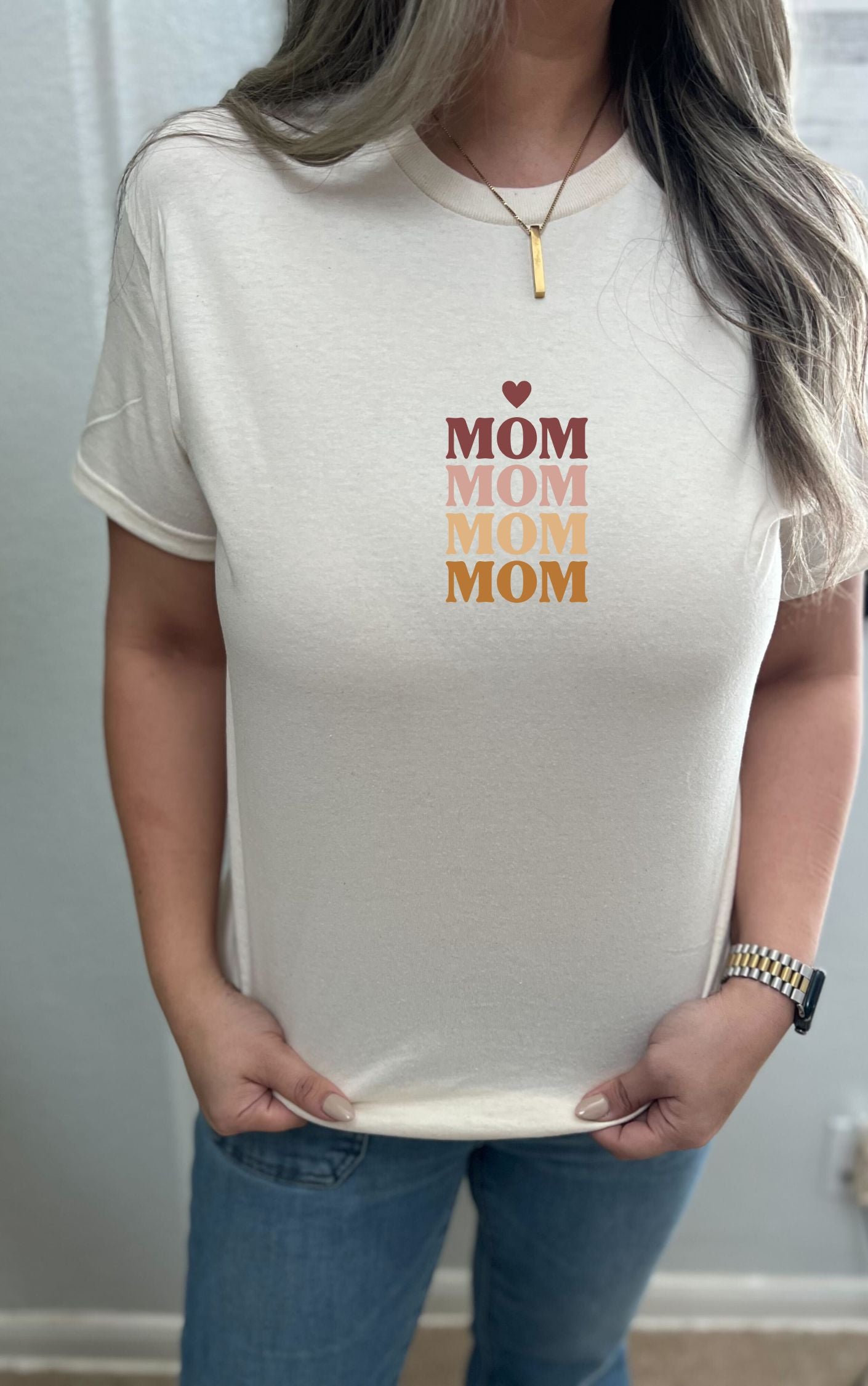 Trendy Mom Life Tee - Available in multiple colors!