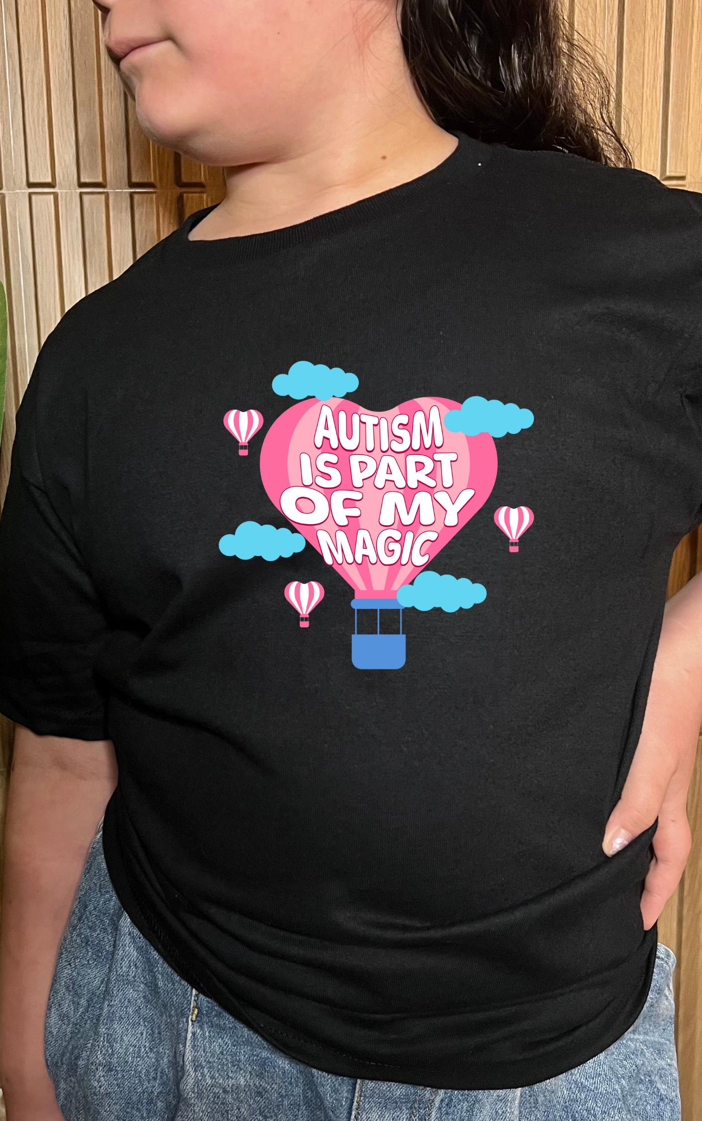 Autism is Part of my Magic Youth Tee - Available in multiple colors!