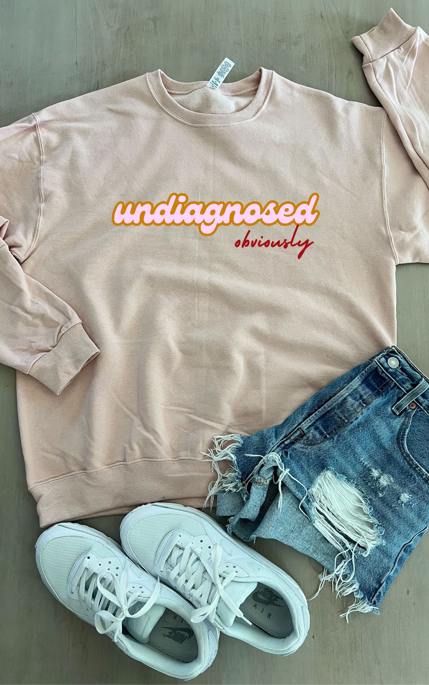 Funny Mental Health Sweater -- Available in multiple colors!