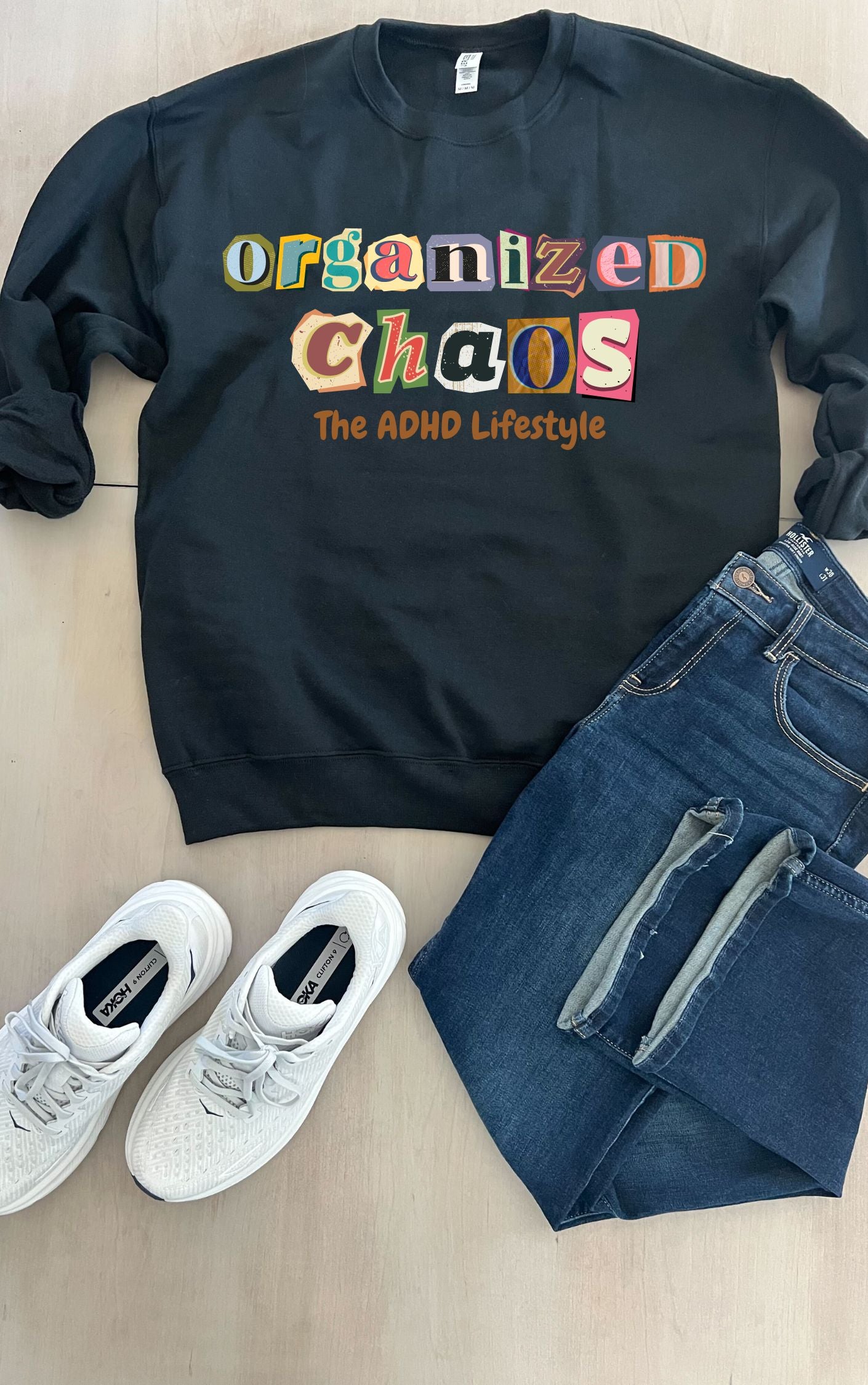 Embrace Organized Chaos Fashionably -- Available in multiple colors!