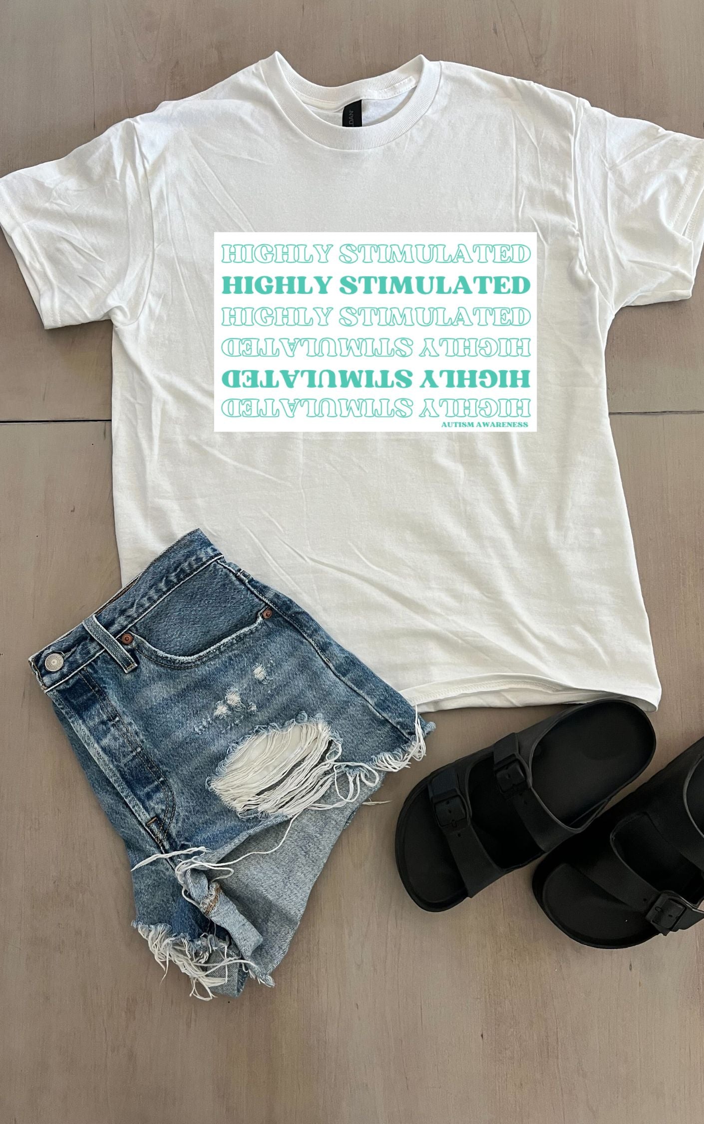 Sensory Friendly Autism Tee - Available in multiple colors!