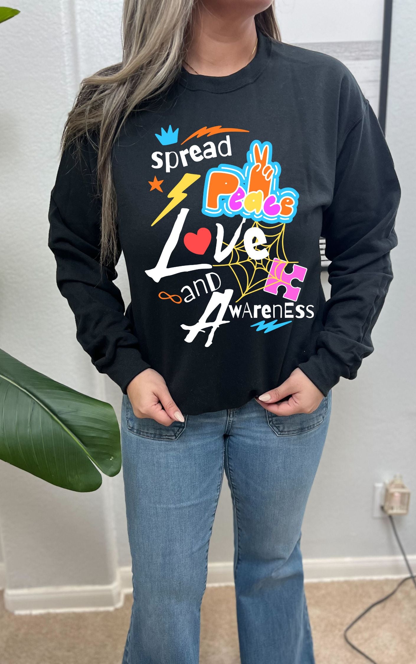 Spread Love Sweater - Available in multiple colors!!
