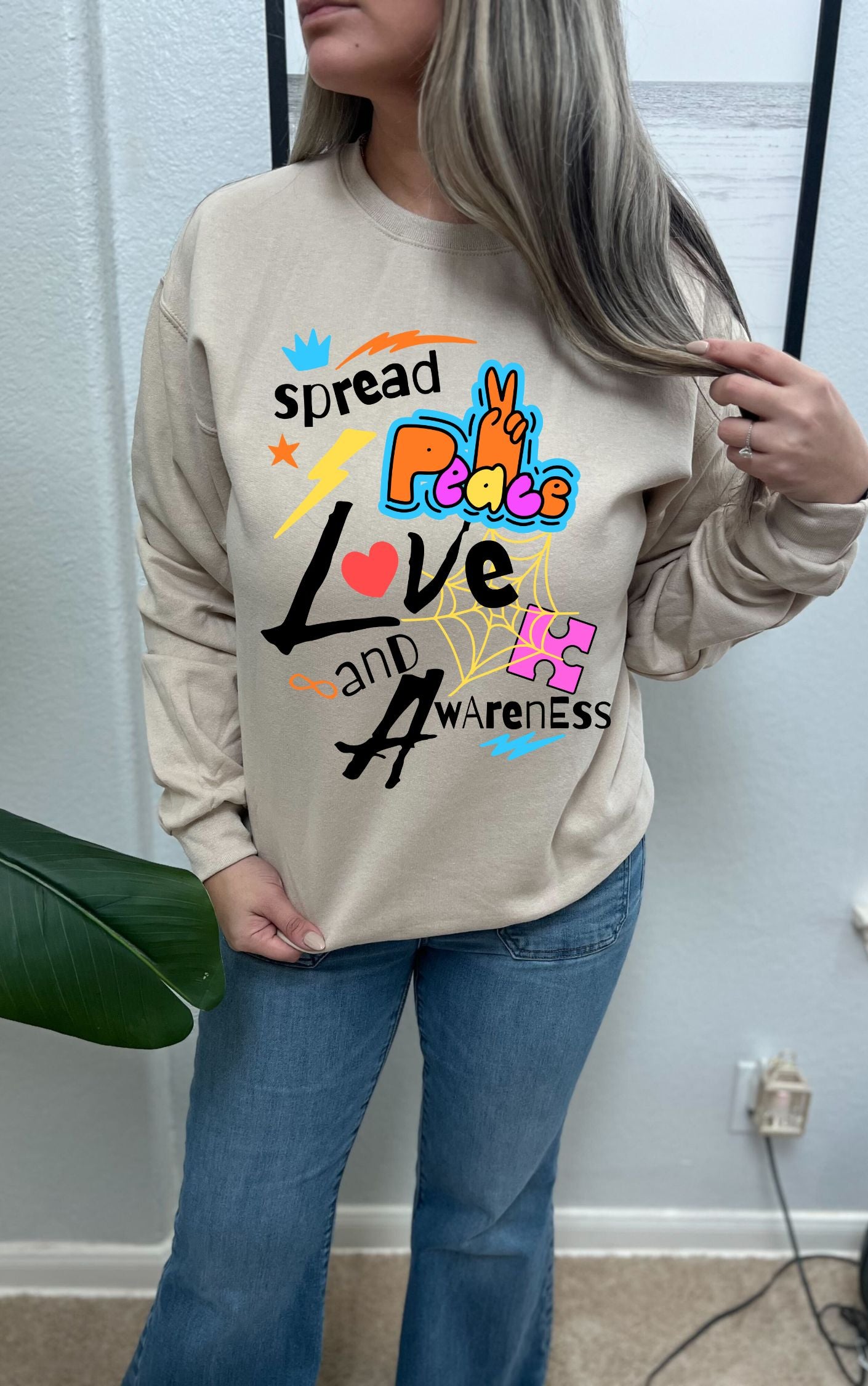 Spread Love Sweater - Available in multiple colors!!