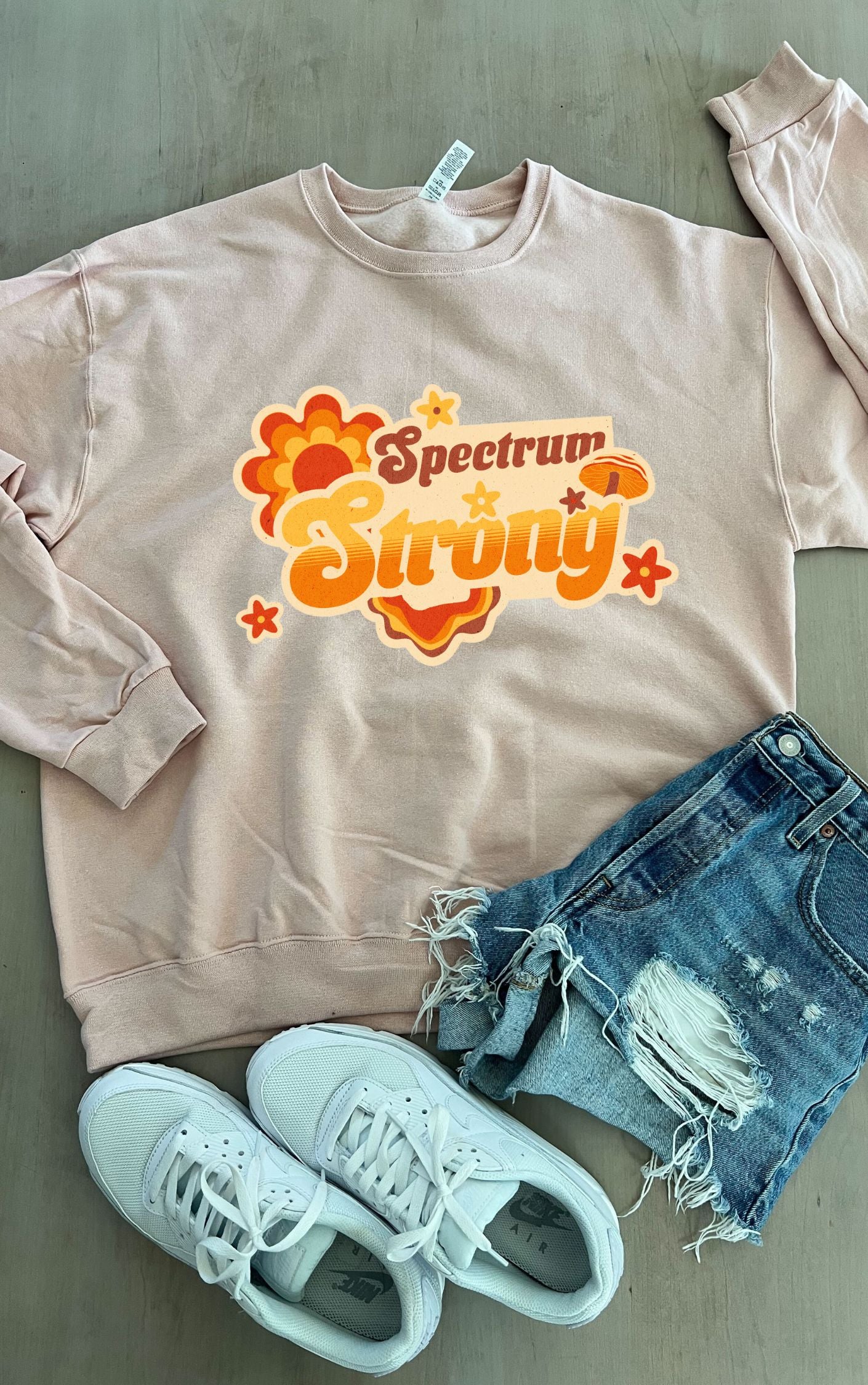 Spectrum Strong Pride Sweatshirt - Available in multiple colors!