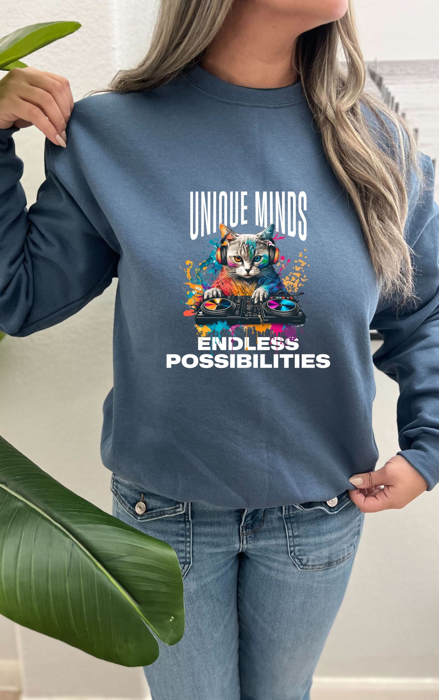 Autism Acceptance and Unique Minds Cool Sweater - Available in multiple colors!!