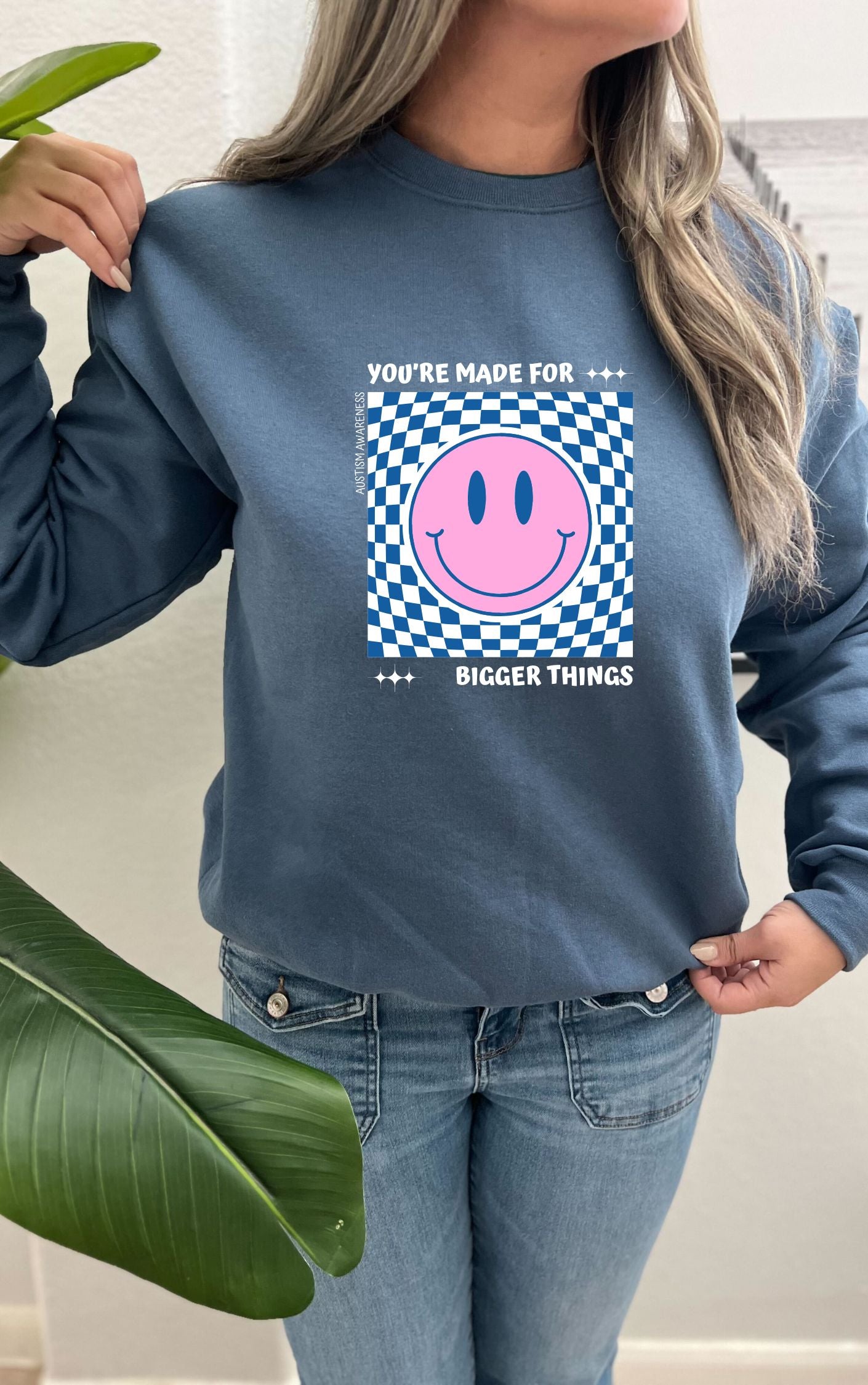 Autism empowerment sweater -- Available in multiple colors!