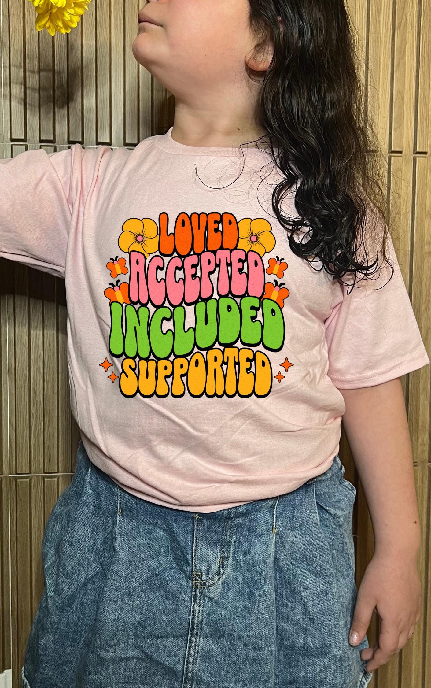 Love Accepted Included Supported Youth Tee - Available in multiple colors!