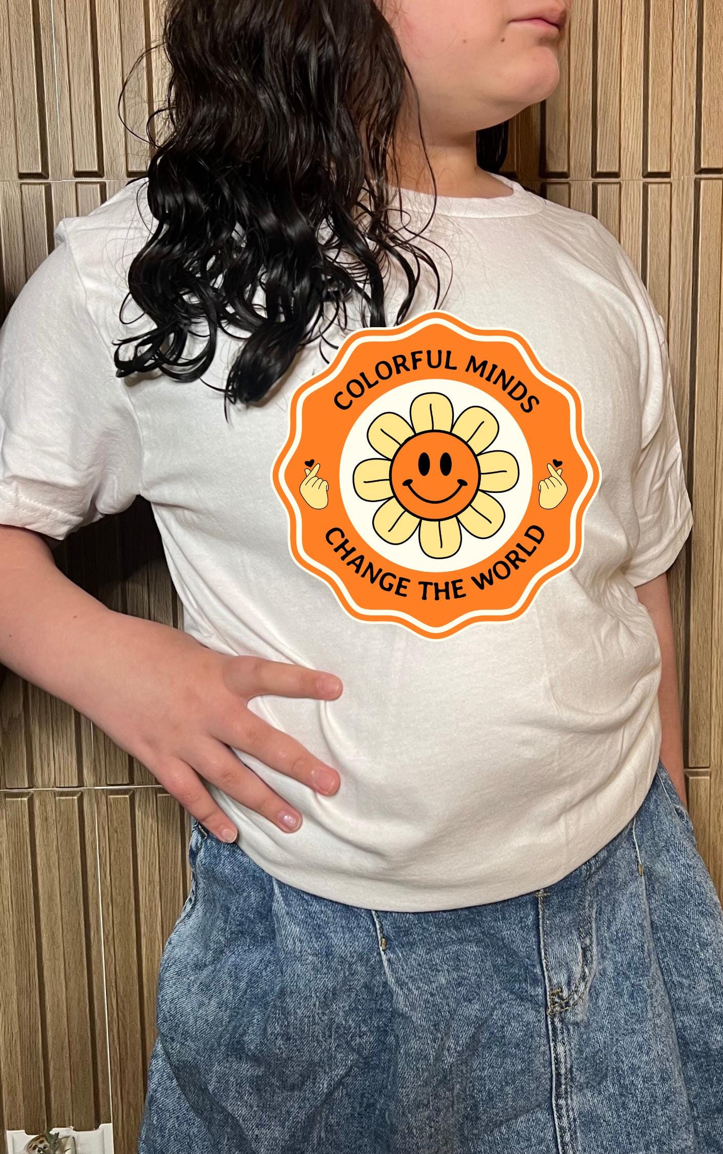 Colorful Minds Change the World Youth Tee - Available in multiple colors!