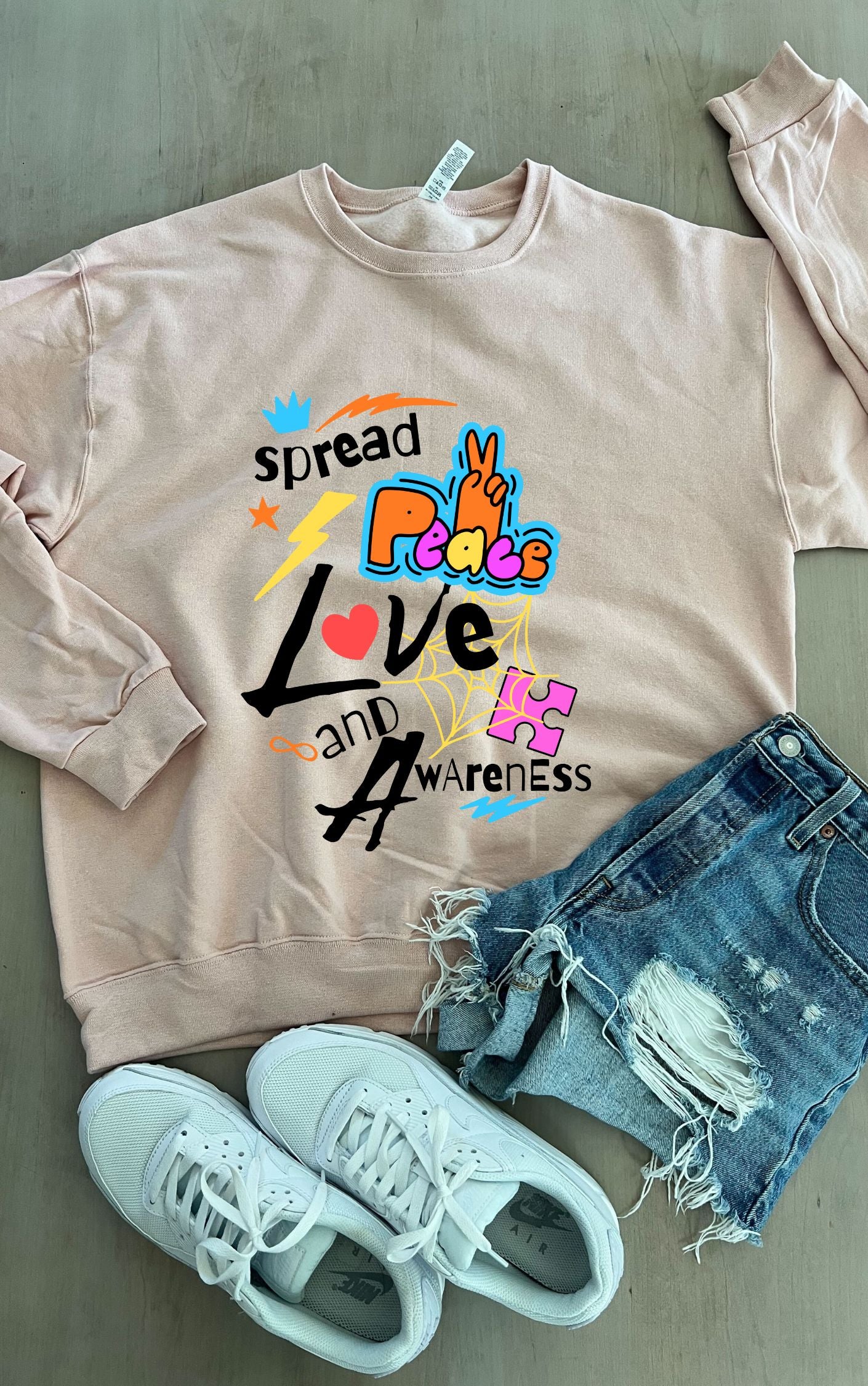 Spread Love Sweater - Available in multiple colors!!
