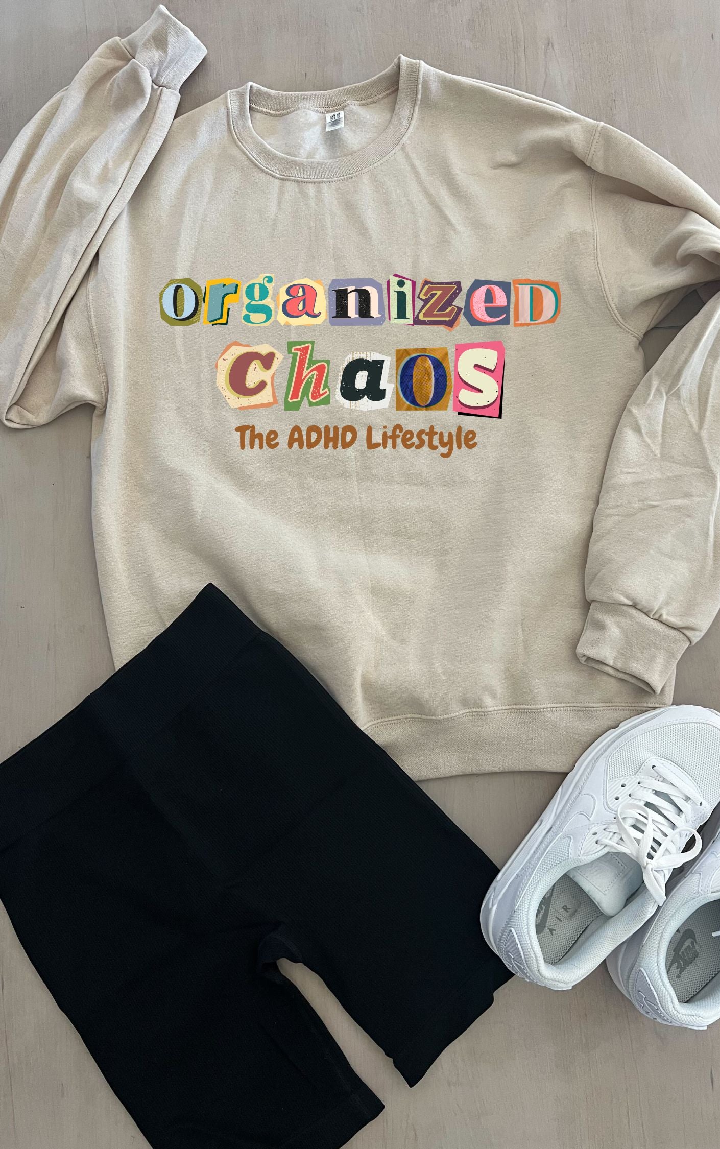 Embrace Organized Chaos Fashionably -- Available in multiple colors!