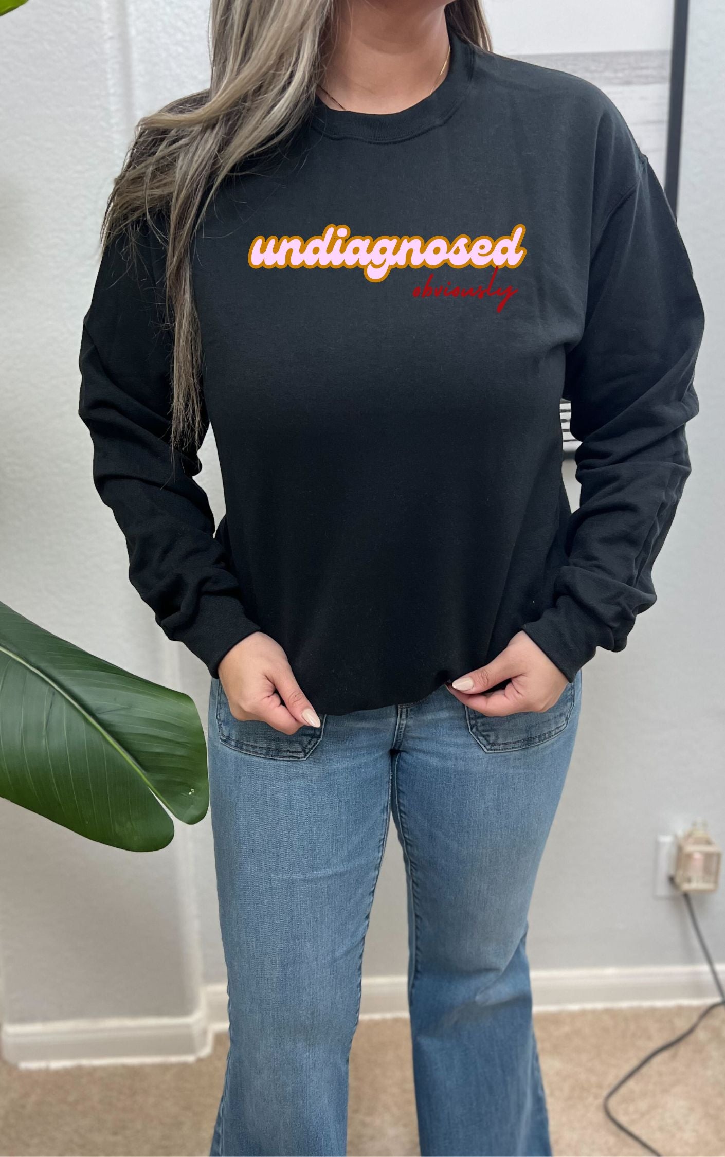 Funny Mental Health Sweater -- Available in multiple colors!