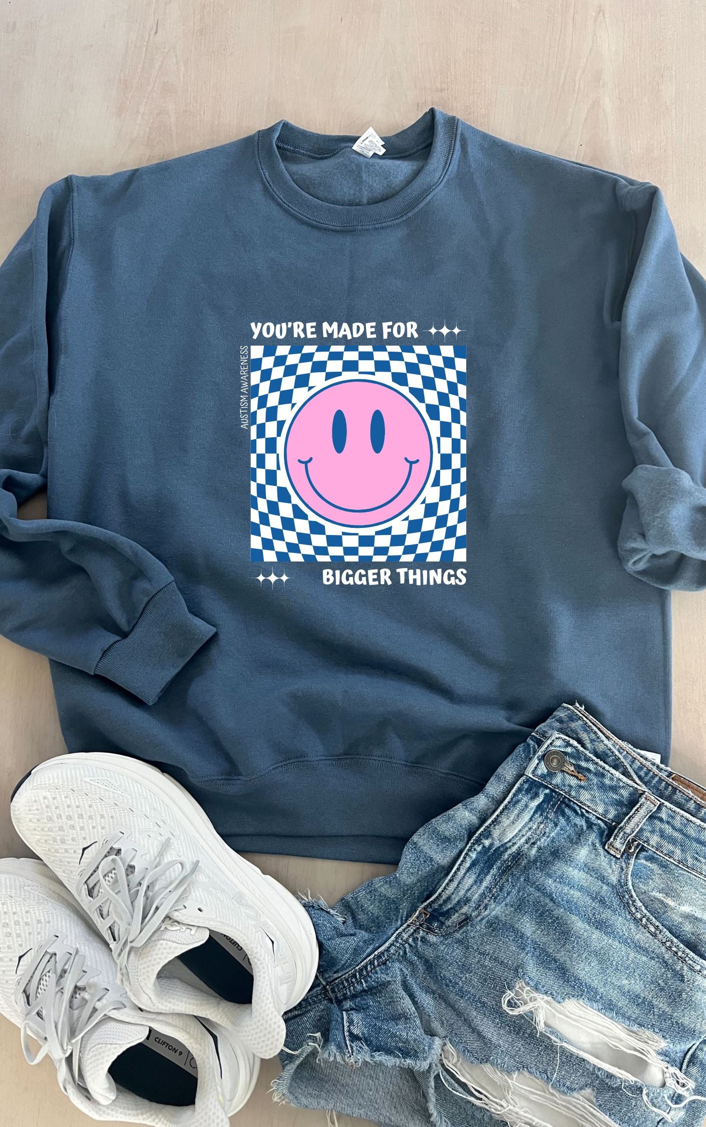 Autism empowerment sweater -- Available in multiple colors!