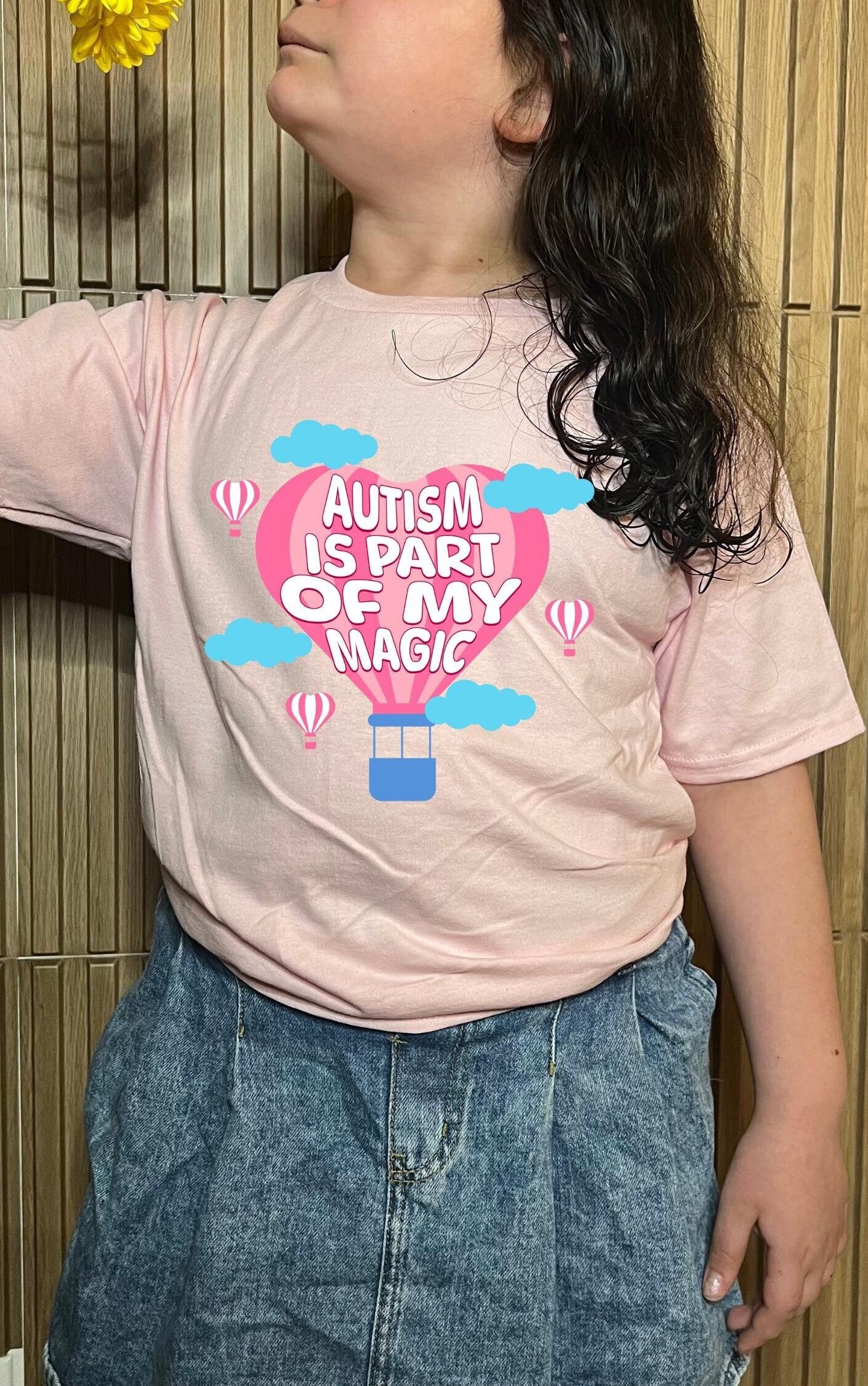 Autism is Part of my Magic Youth Tee - Available in multiple colors!