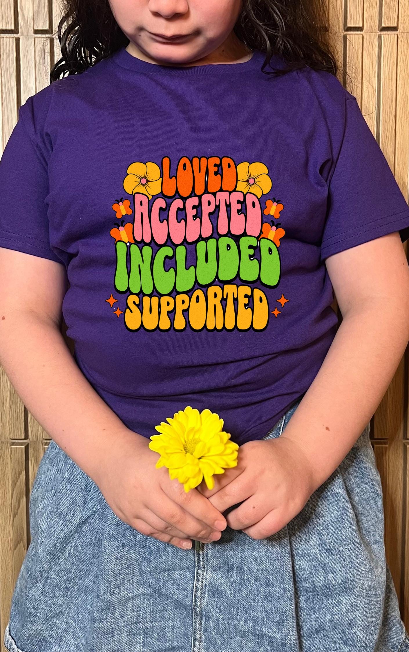 Love Accepted Included Supported Youth Tee - Available in multiple colors!