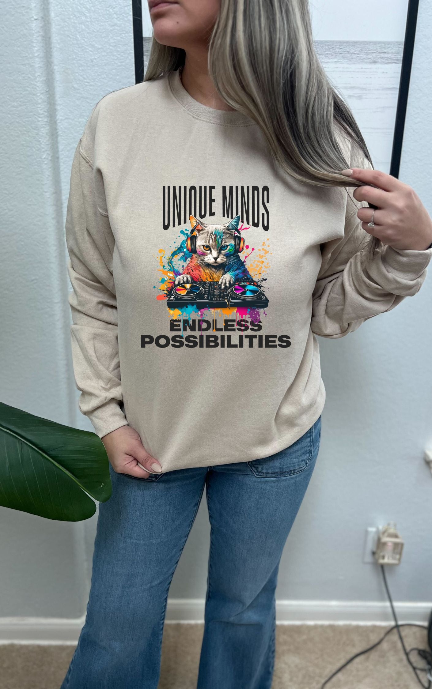 Autism Acceptance and Unique Minds Cool Sweater - Available in multiple colors!!