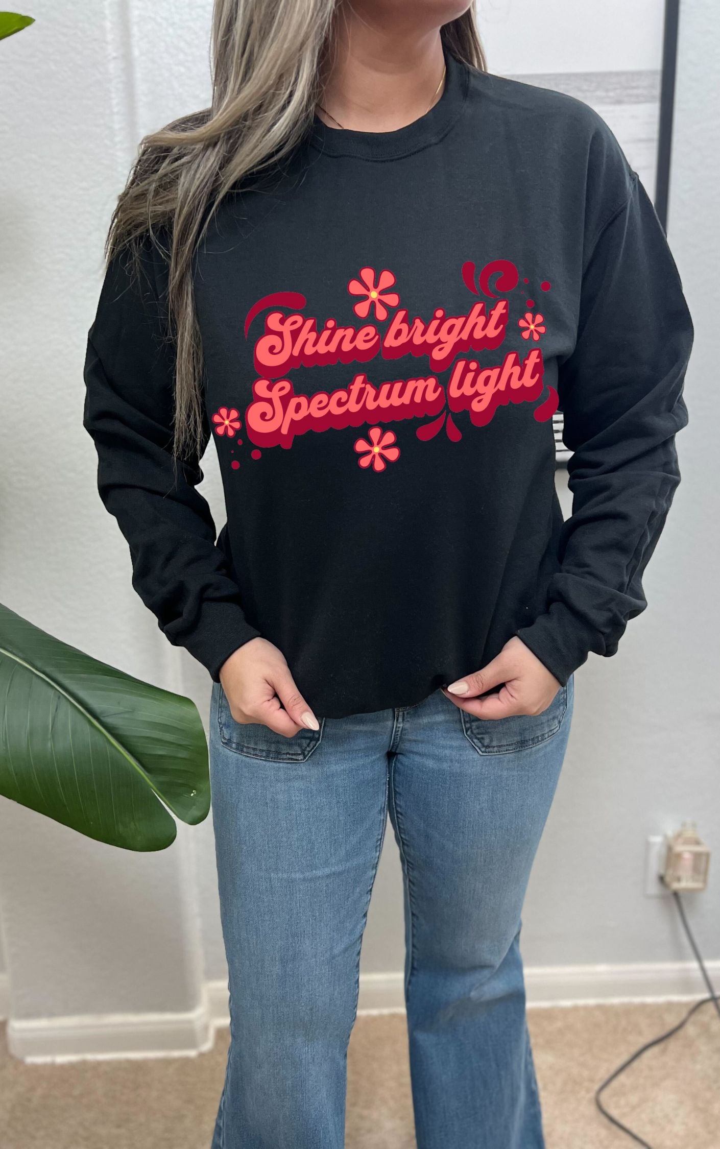 Spectrum Shine Bright Graphic Sweater - Available in multiple colors!!