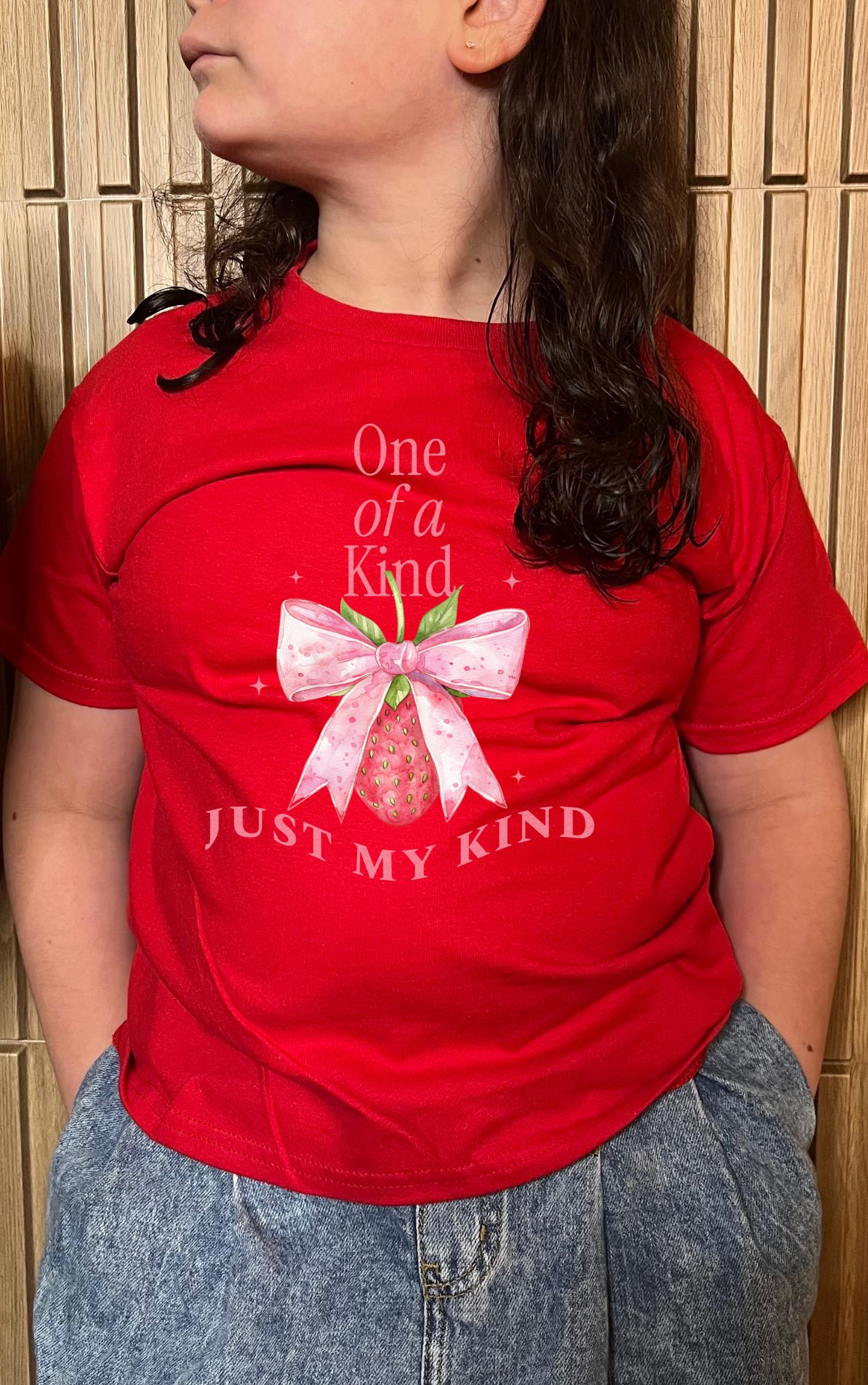 One of a Kind, Just my Kind Youth Tee - Available in multiple colors!