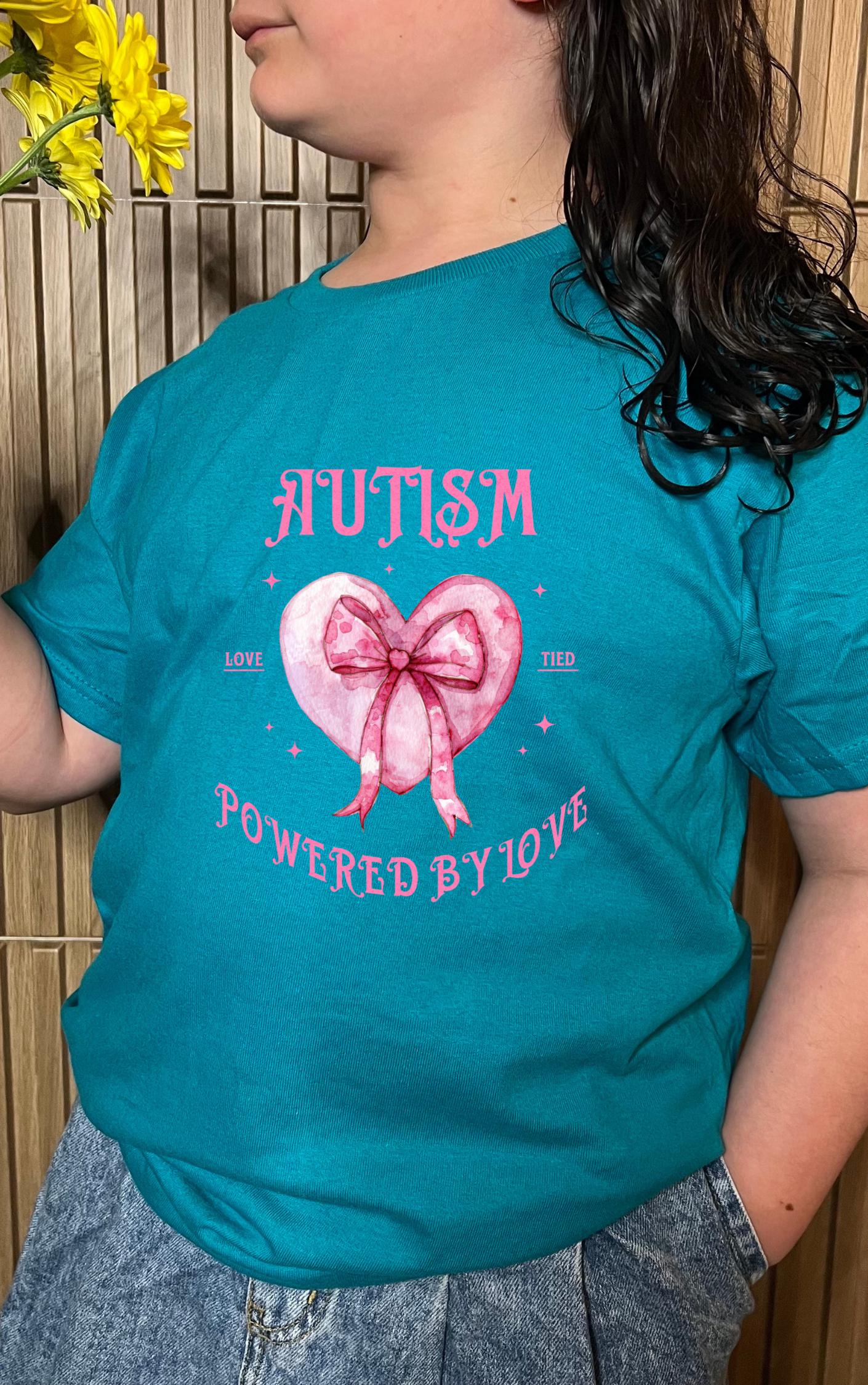 Autism Powered by Love Youth Tee - Available in multiple colors!