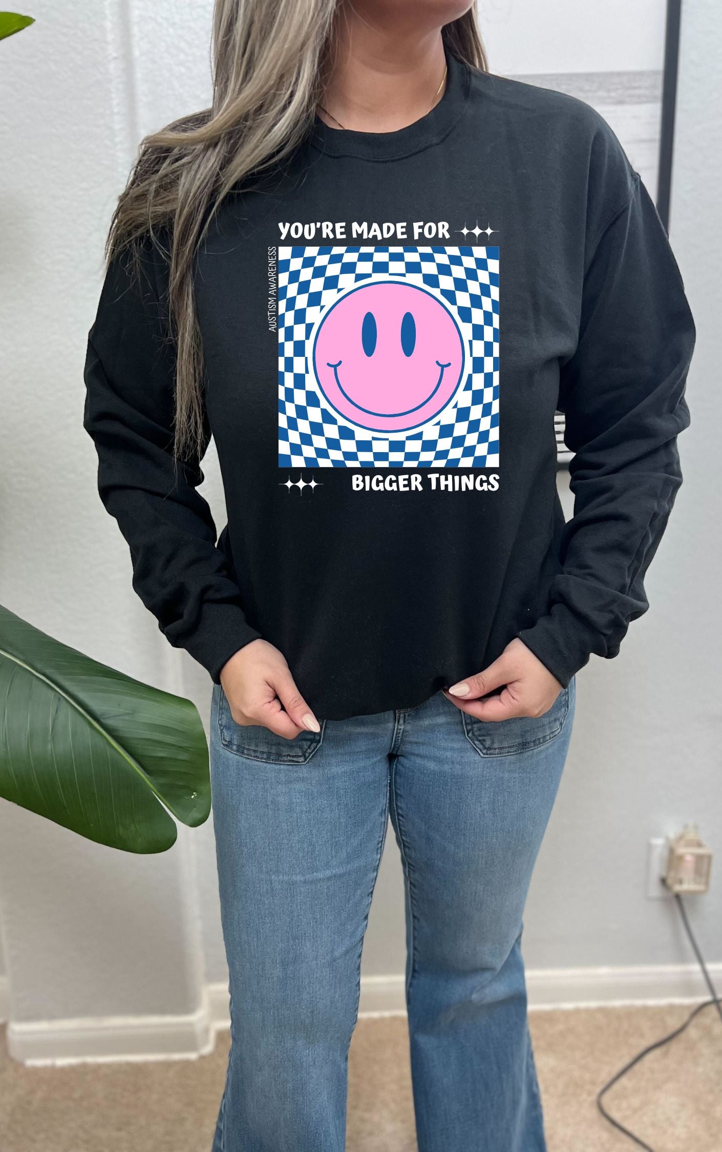 Autism empowerment sweater -- Available in multiple colors!