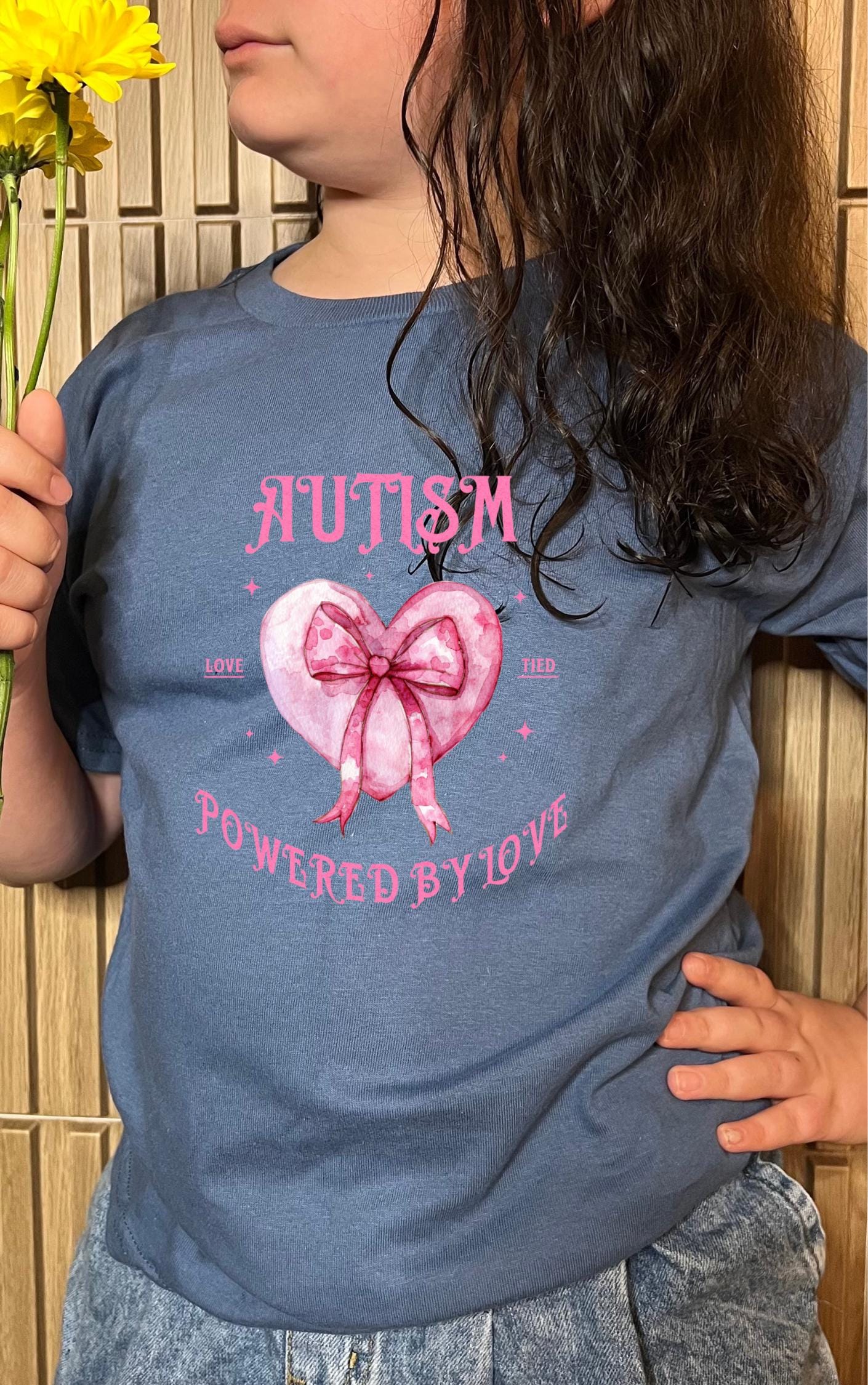 Autism Powered by Love Youth Tee - Available in multiple colors!