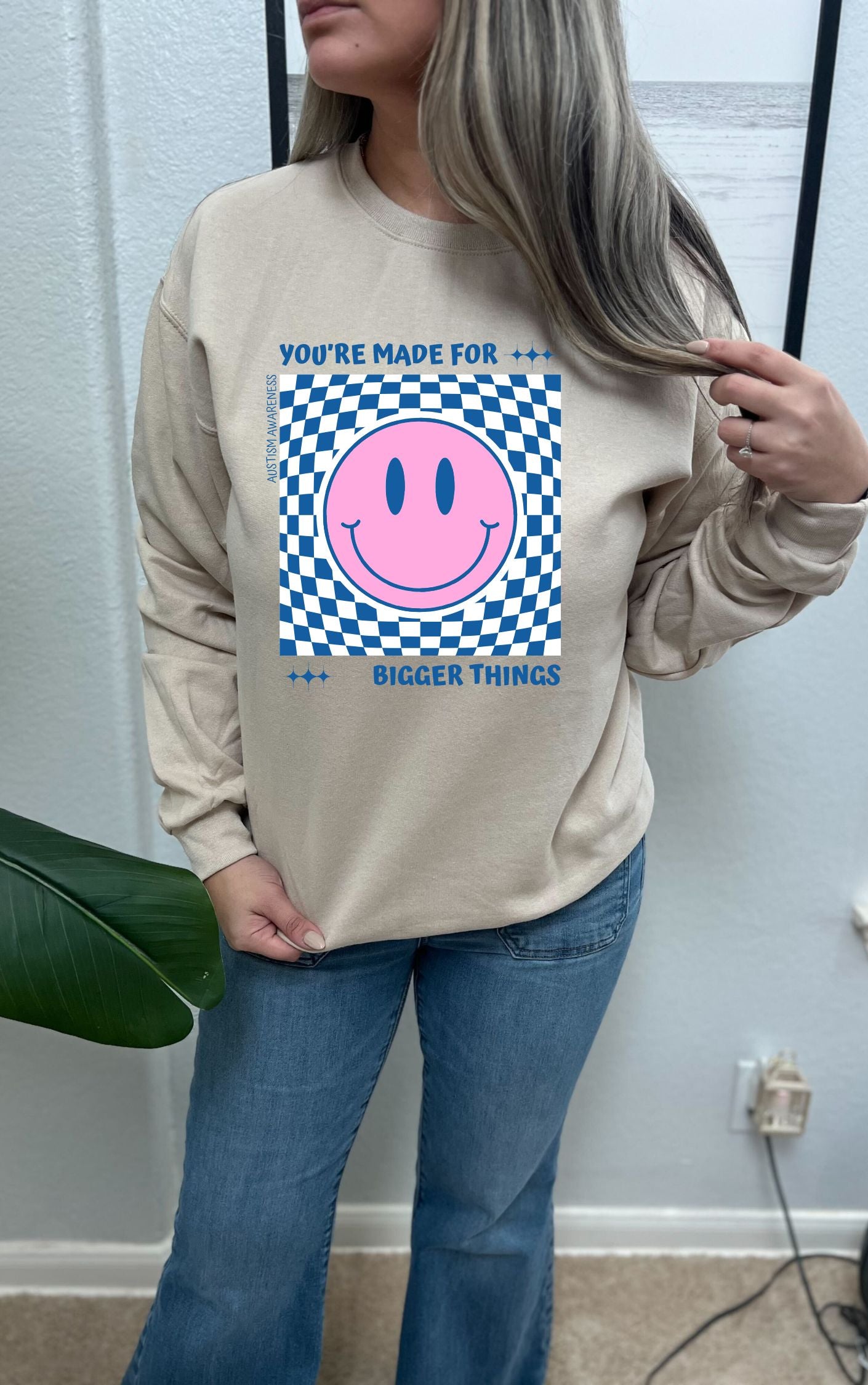 Autism empowerment sweater -- Available in multiple colors!