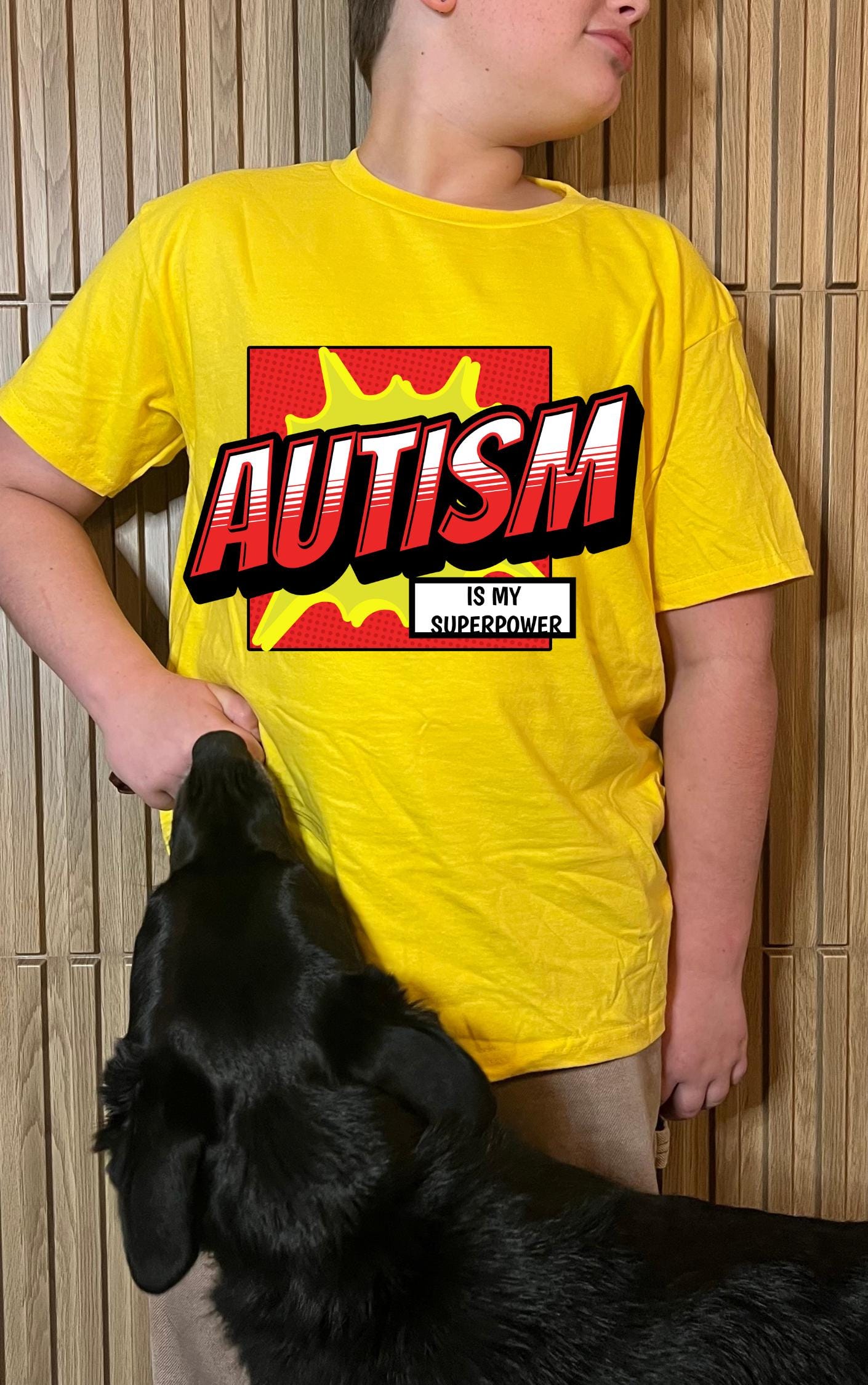 Autism is My Superpower Youth Tee - Available in multiple colors!