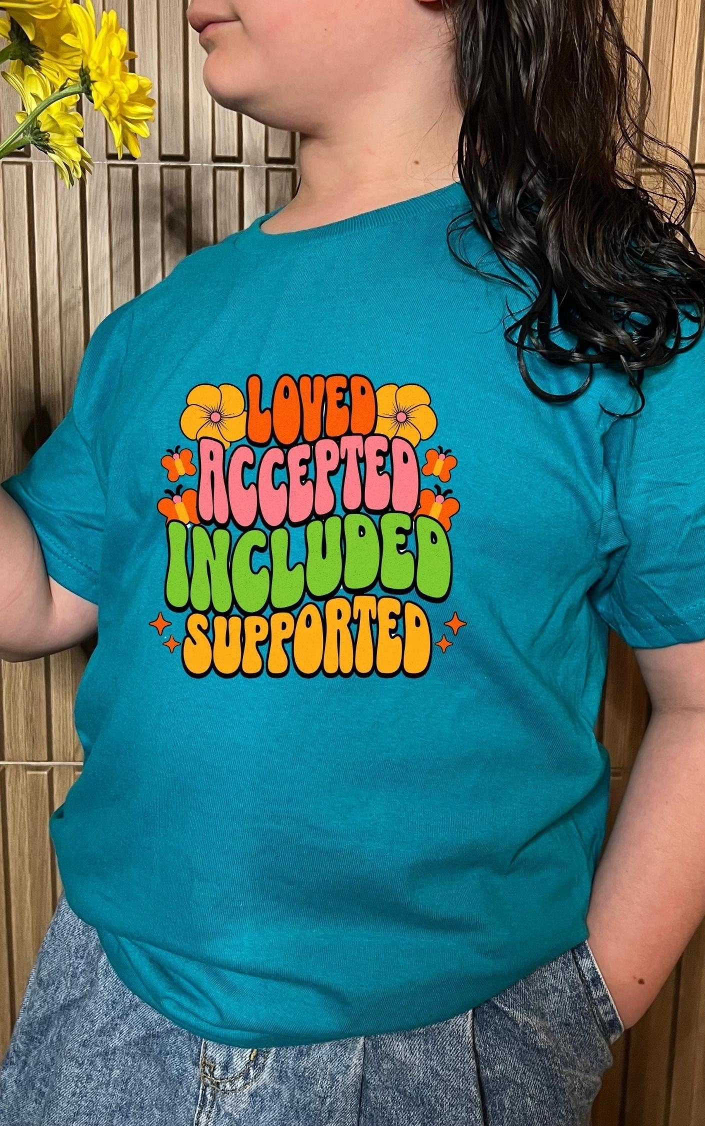 Love Accepted Included Supported Youth Tee - Available in multiple colors!