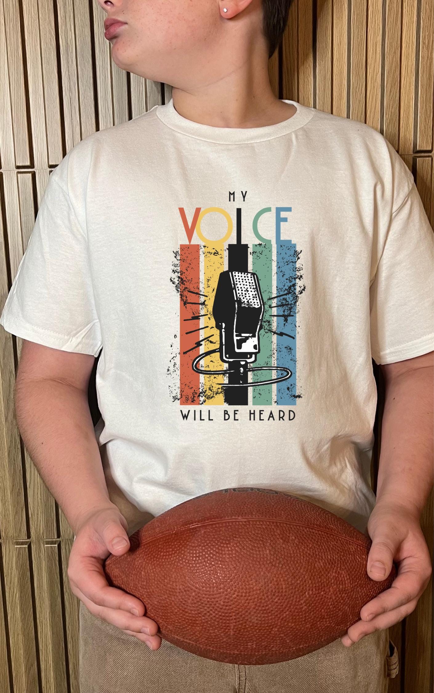 My Voice Will be Heard Youth Tee - Available in multiple colors!