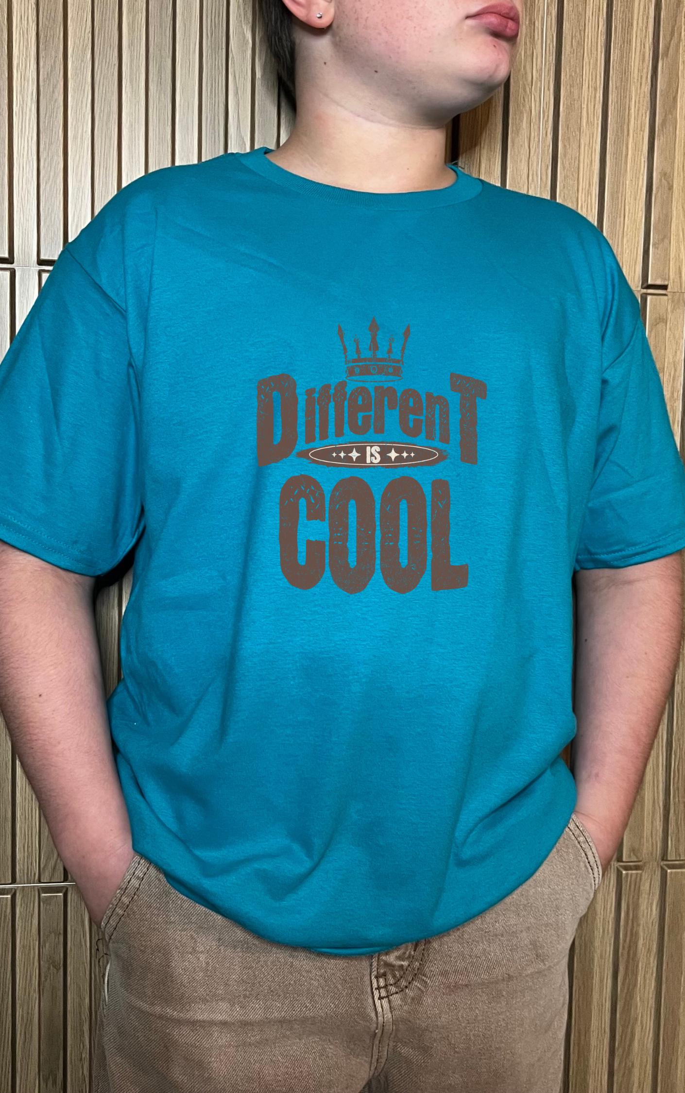 Different is Cool Youth Tee - Available in multiple colors!