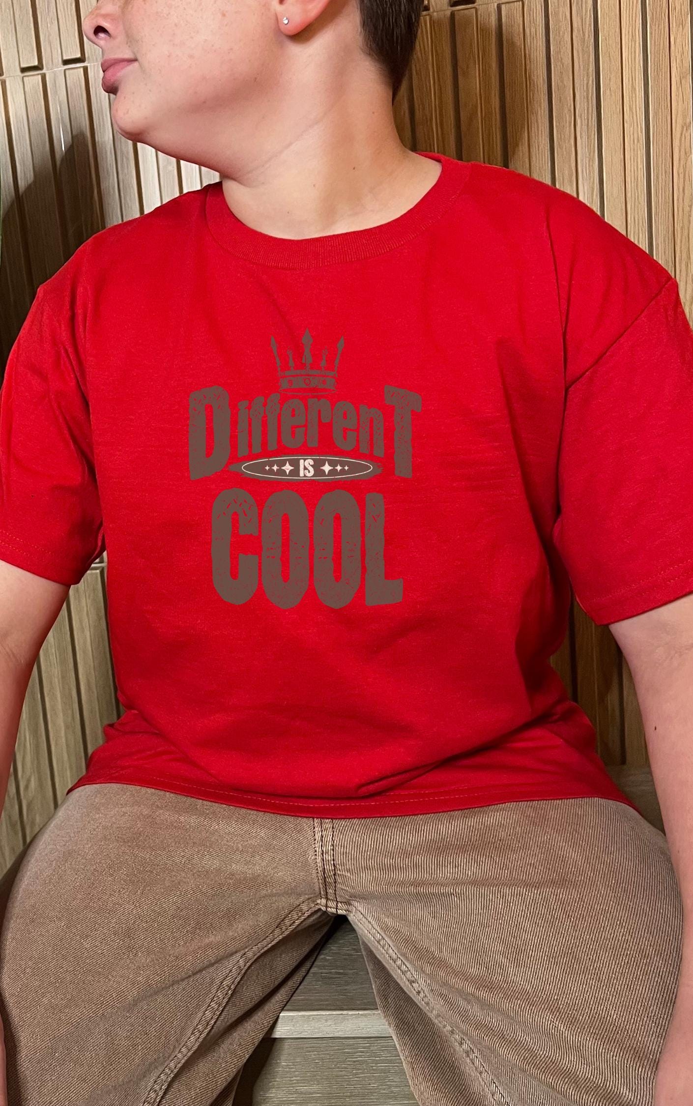 Different is Cool Youth Tee - Available in multiple colors!