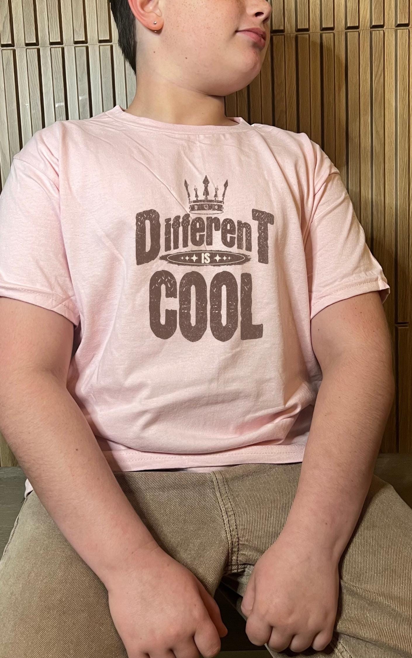 Different is Cool Youth Tee - Available in multiple colors!