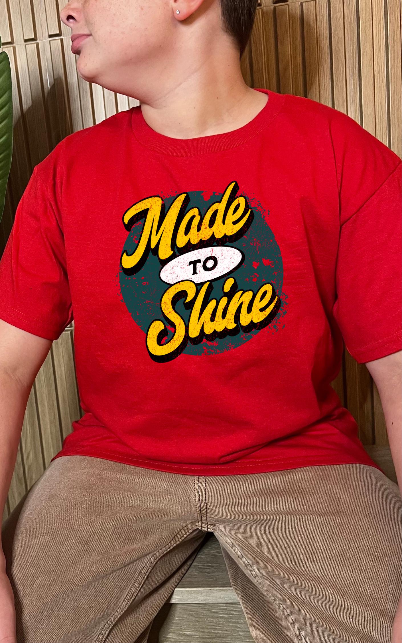 Made to Shine Youth Tee - Available in multiple colors!