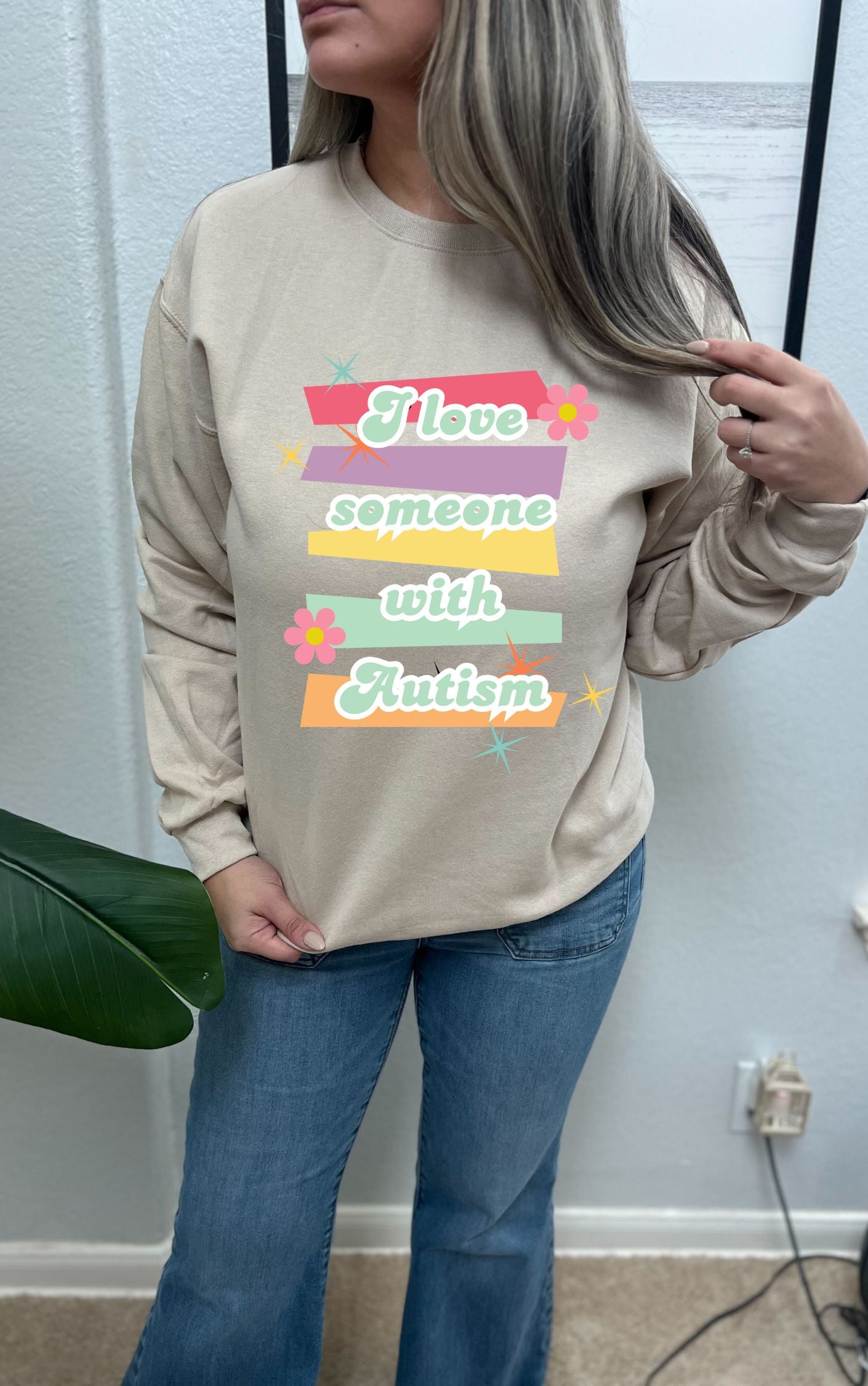 Autism Love Sweater - Available in multiple colors!
