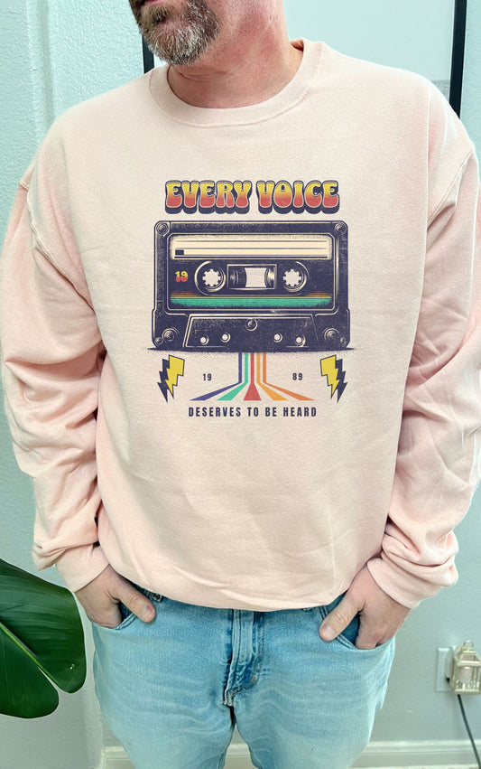 Retro Inspirational Sweater - Available in multiple colors!!