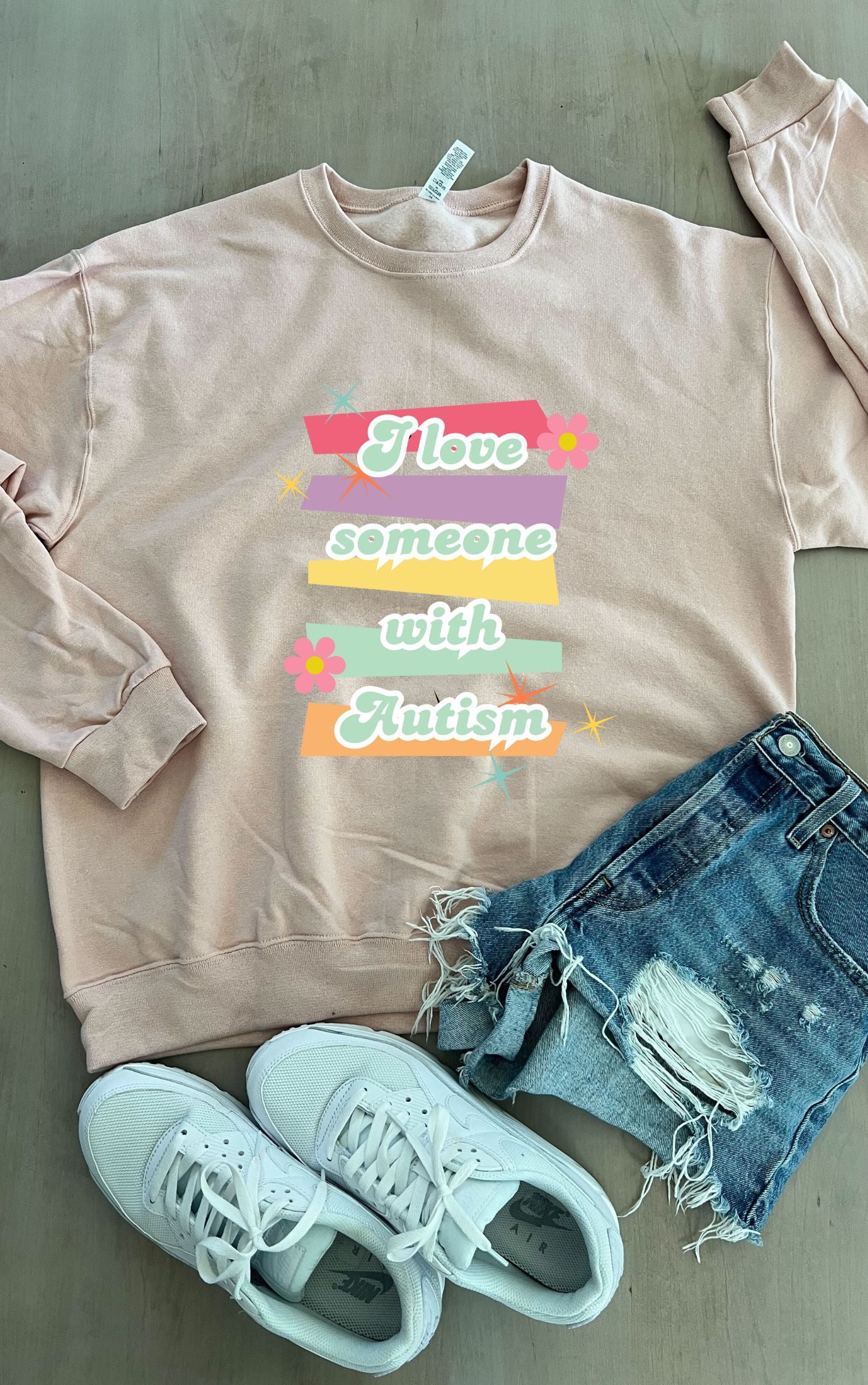 Autism Love Sweater - Available in multiple colors!
