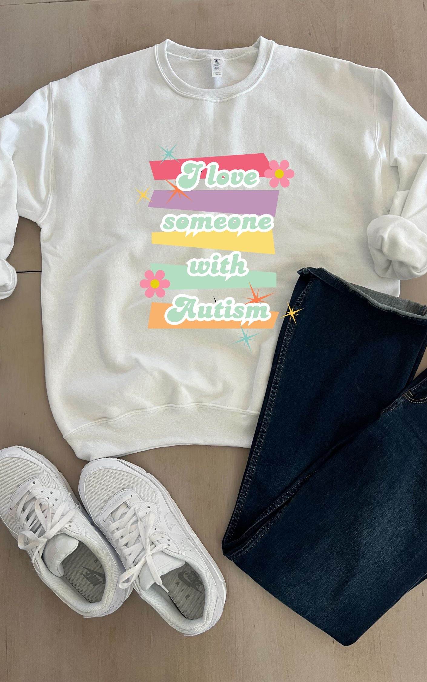 Autism Love Sweater - Available in multiple colors!
