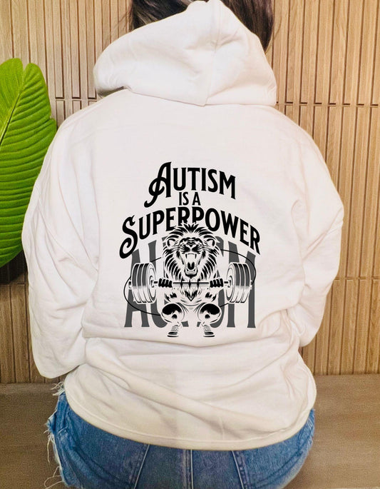 Autism is a Superpower Hoodie - available in multiple colors!