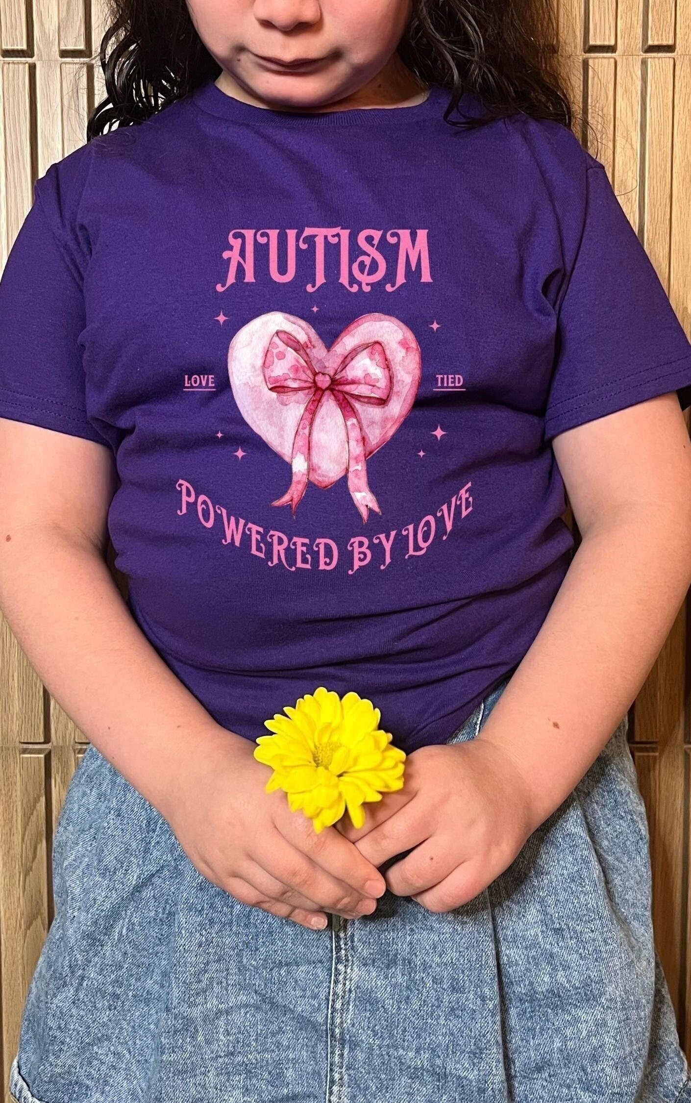 Autism Powered by Love Youth Tee - Available in multiple colors!