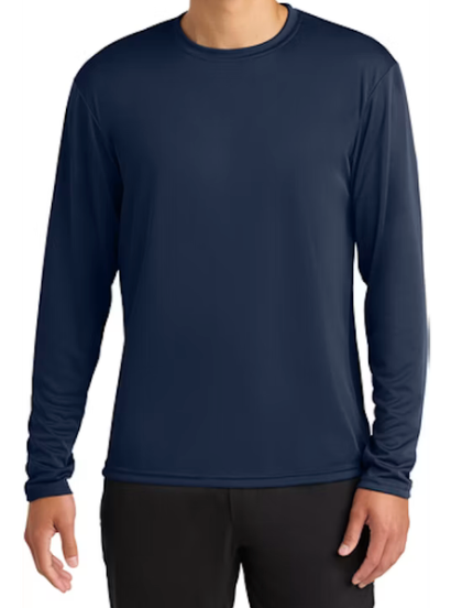 Custom Long Sleeve Cool Crew
